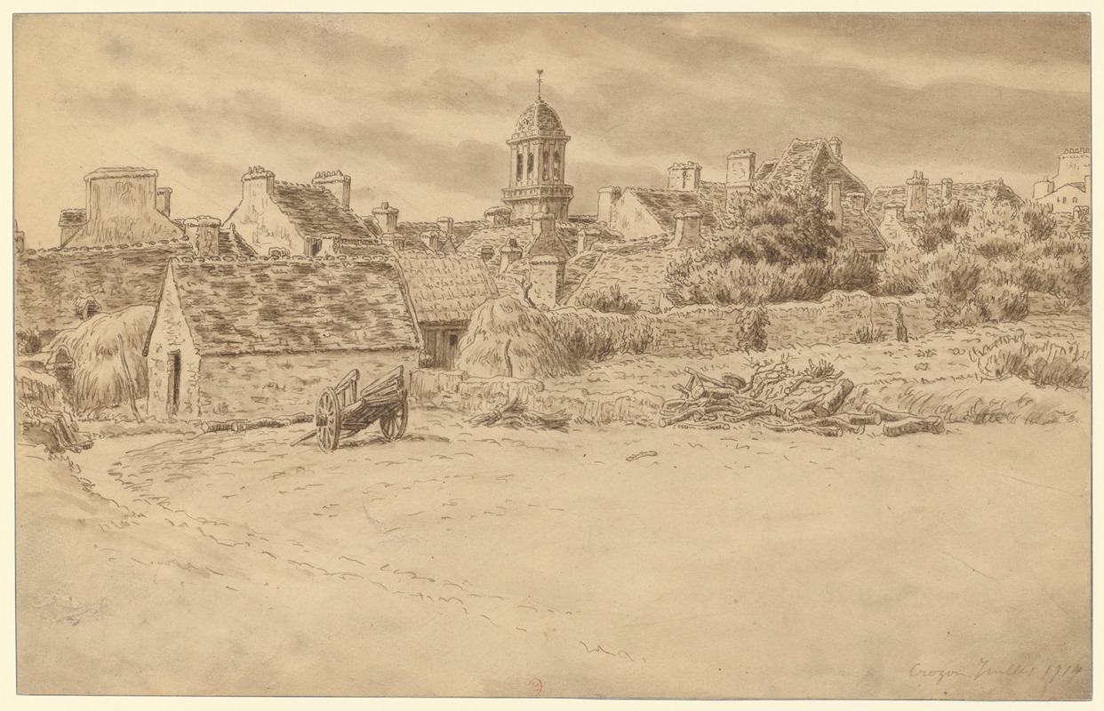 Crozon by Анри Ривьер, 1914 — digital art print download