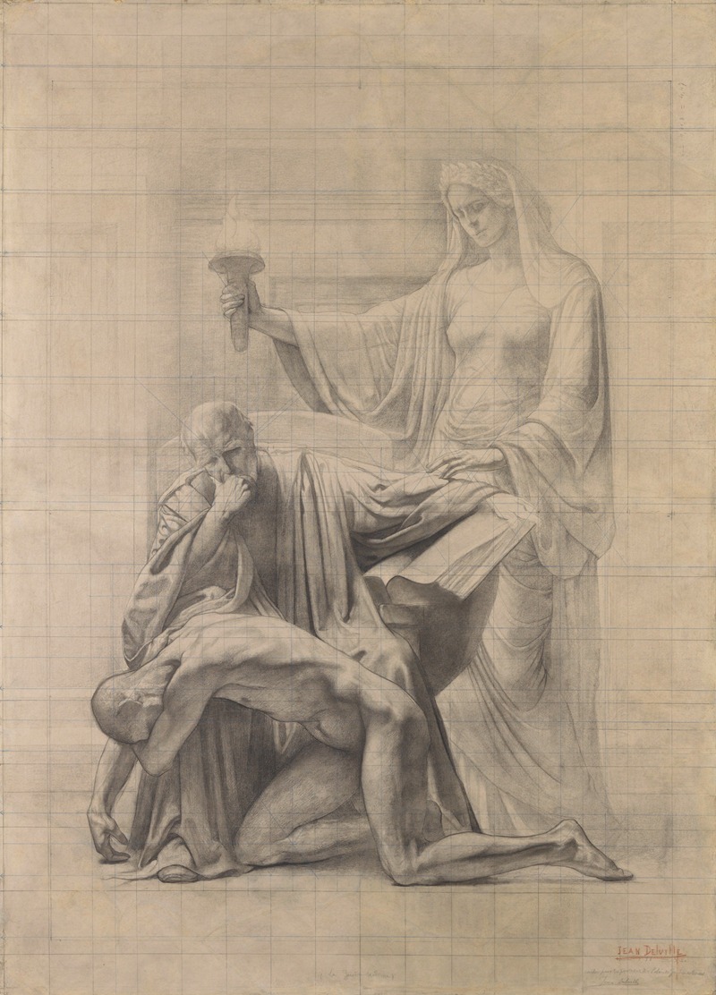Modern Justice by Жан Дельвиль, 1911 — digital art print download