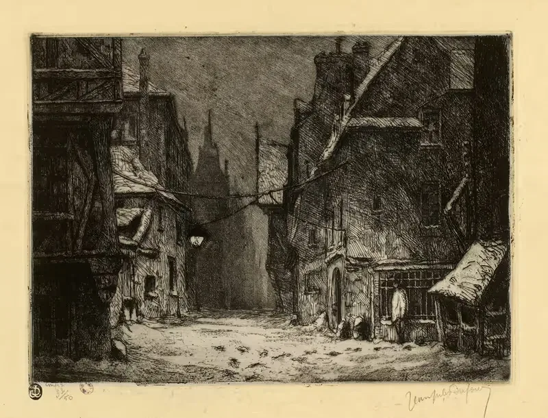 Rue de la vieille lanterne — Jean-Jules Dufour
