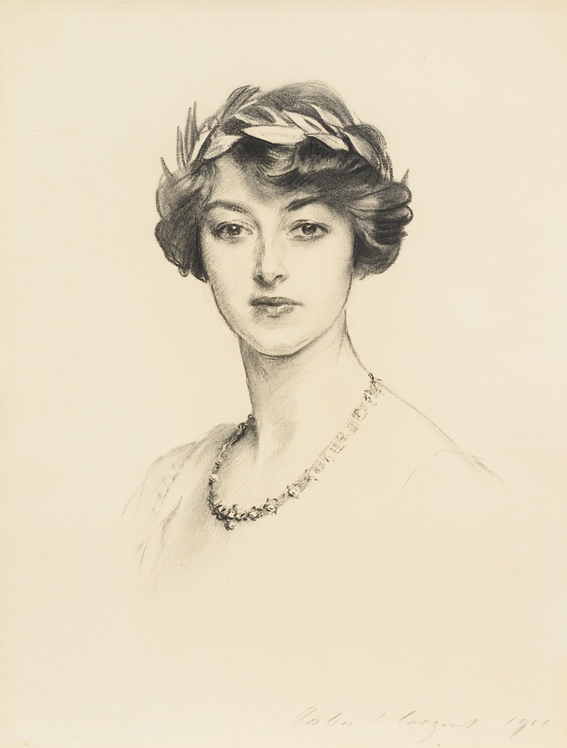 Portrait of Mrs. Gilbert Russell — John Singer Sargent