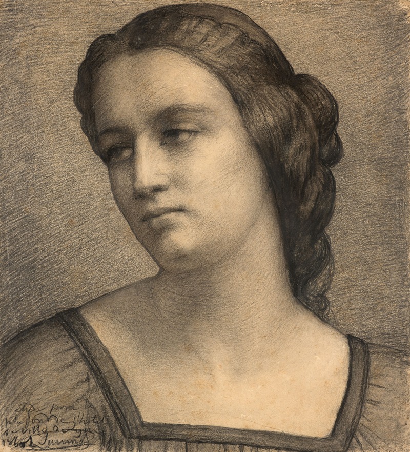Study for the ceiling of Lyon town hall, — Louis Janmot