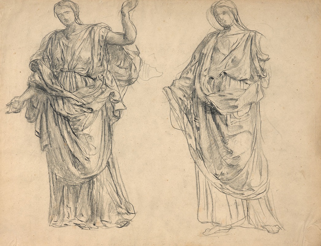 Study of saints by Луи Жанмо — digital art print download