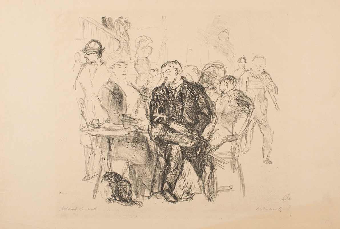 Admiralscafé by Max Beckmann, 1911 — digital art print download