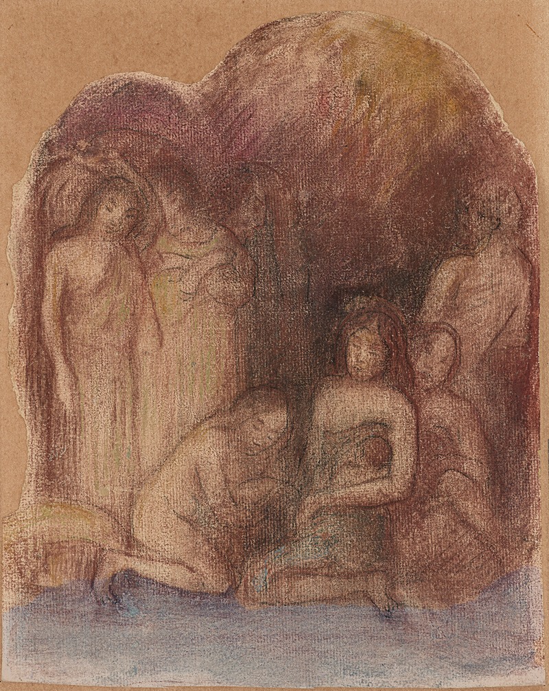 Etude pour La nativité tahitienne — Paul Gauguin