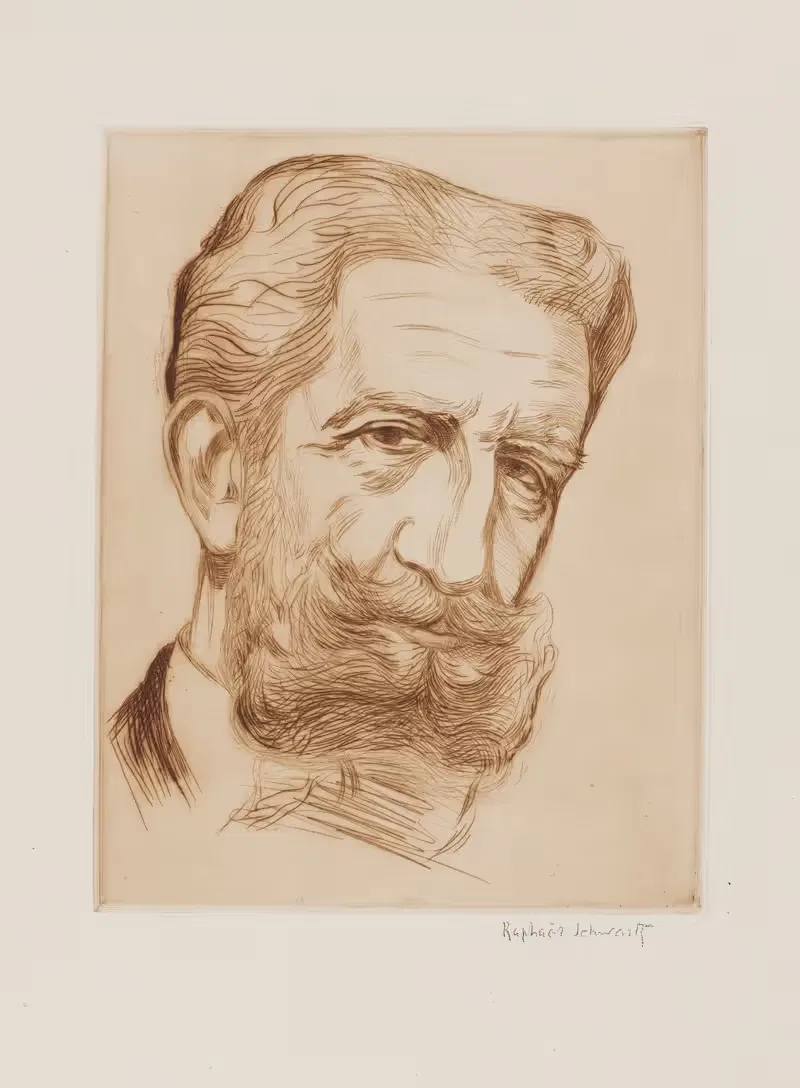 Portrait de Frantz Jourdain — Raphael Schwartz