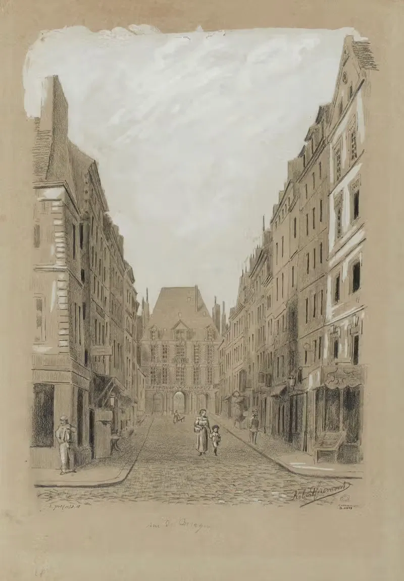 Rue de Birague, 4ème arrondissement — Robert Frémont