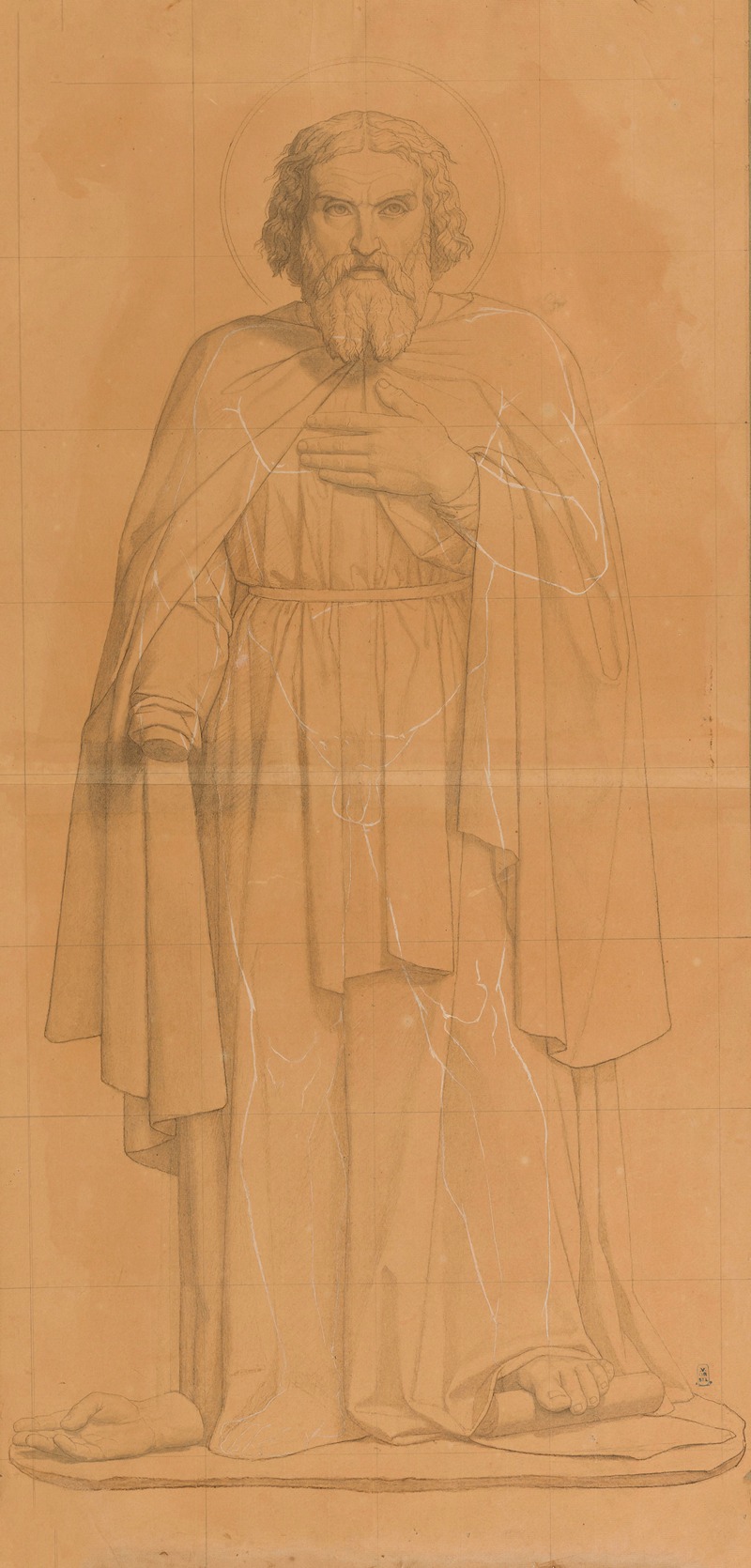St Maximus by Victor André Jacques Orsel, 1834-1850 — digital art print download