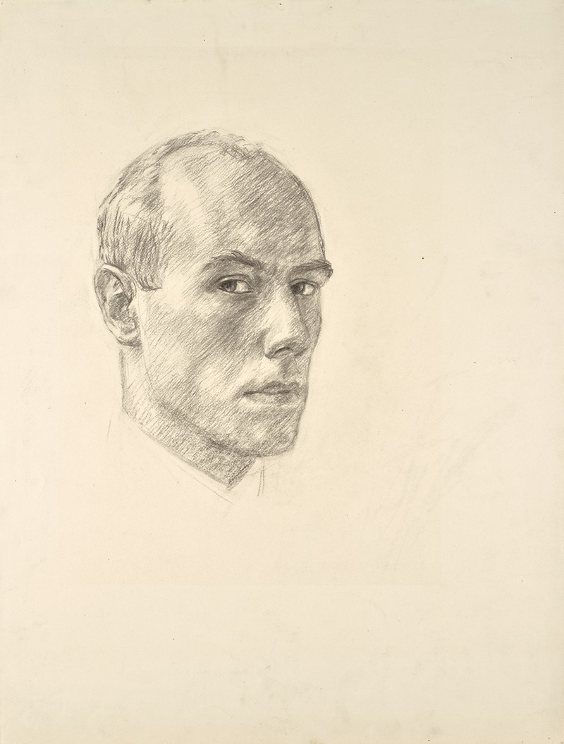 Selbstporträt by Walther Gamerith, 1928 — digital art print download