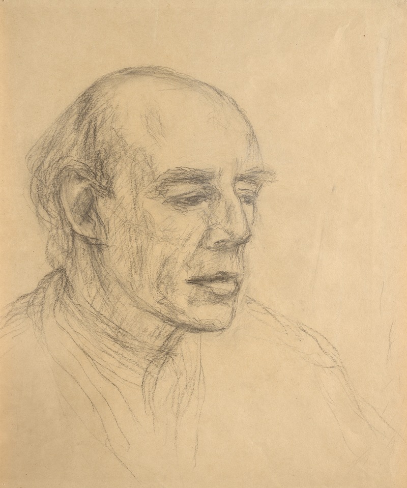 Selbstporträt by Walther Gamerith, 1948 — digital art print download