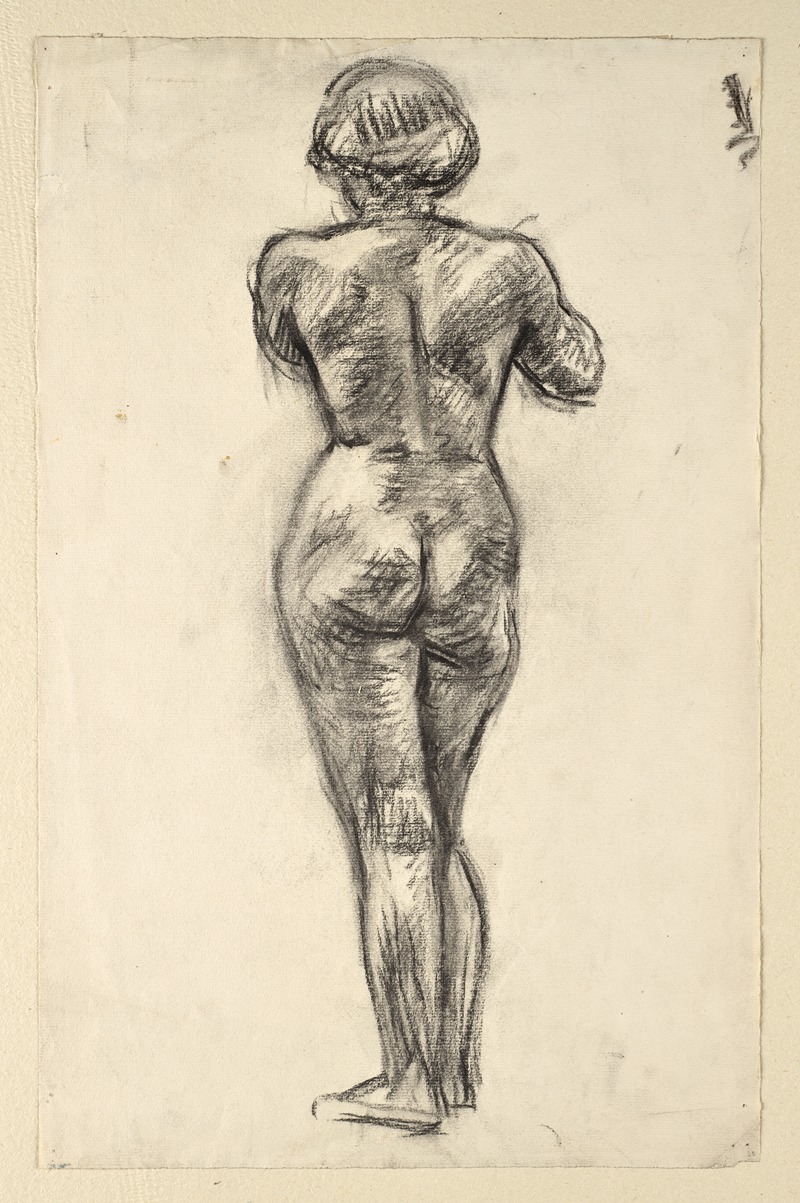 Weiblicher Rückenakt — Walther Gamerith
