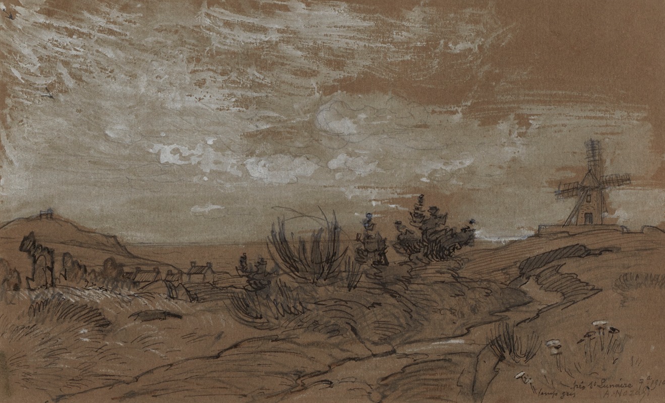 Carnet de dessins Pl.21 by Александр Нозаль, 1908 — digital art print download