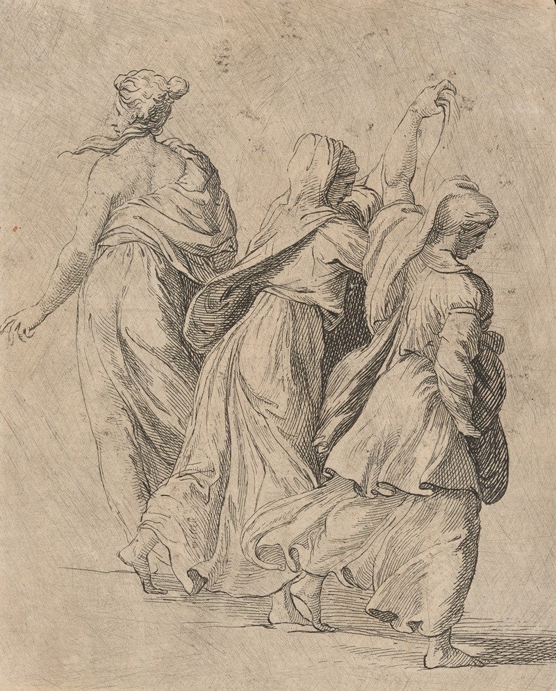 The three holy women by Бернар Пикара — digital art print download