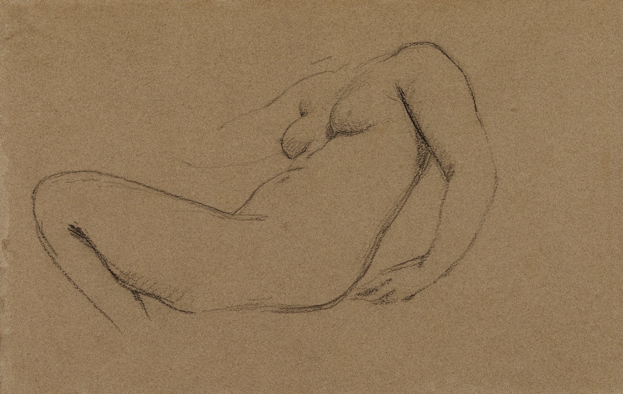 Etude de femme nue — Charles Chaplin