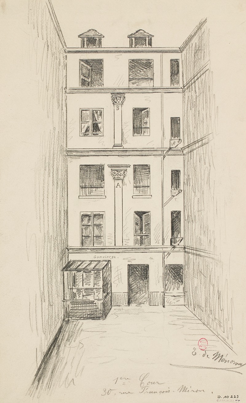 30, rue François Miron — Эжен де Менорваль