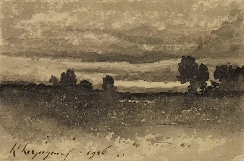 Этюд неба by Анри-Жозеф Арпиньи, 1905 — digital art print download
