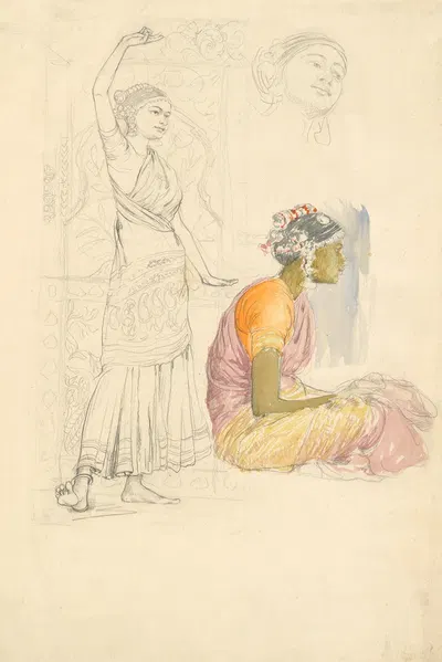 Oberon (Studie) by Josef Engelhart, 1901 — digital art print download