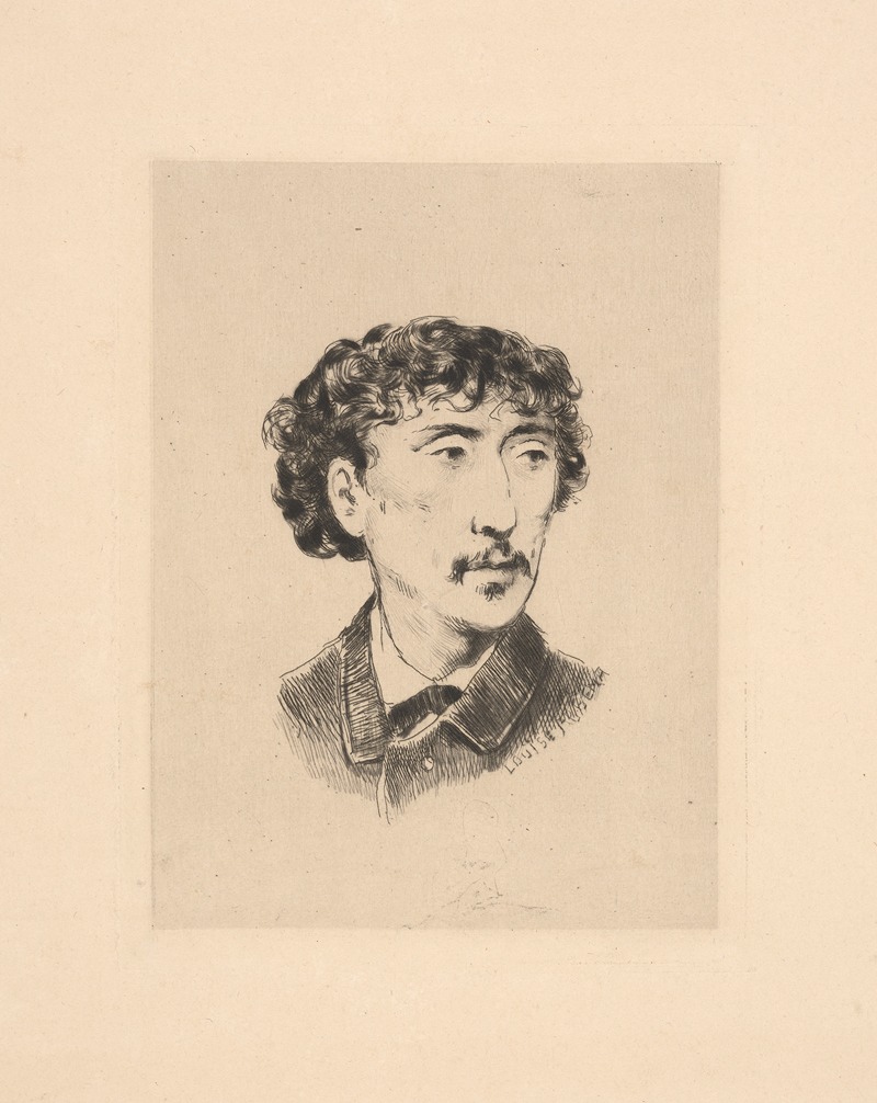 Charles Garnier by Луиза Аббема, 1879 — digital art print download