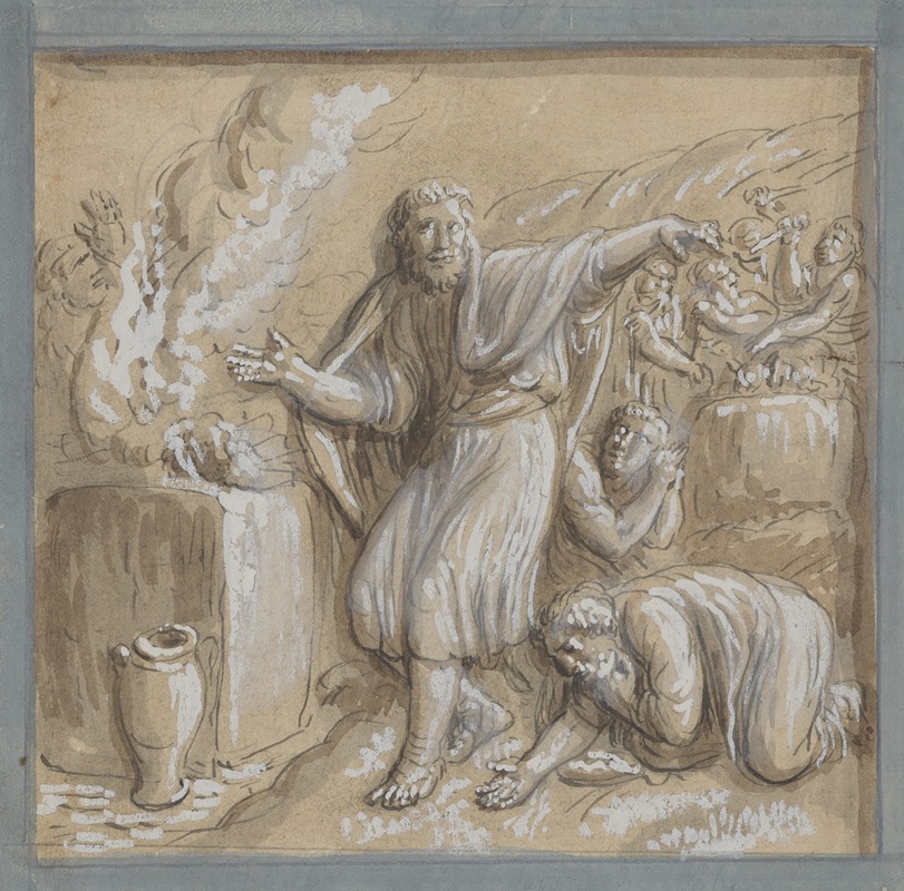 13 drawings after bas reliefs at Florence Pl.06 — Ogden Nicholas Rood