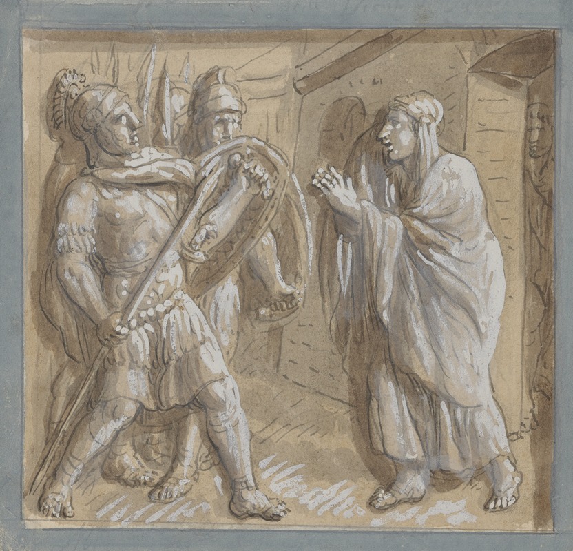 13 drawings after bas reliefs at Florence Pl.07 — Ogden Nicholas Rood