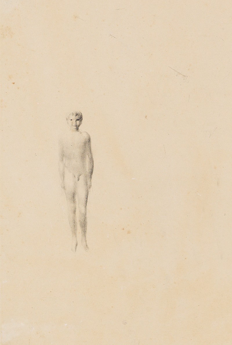 Stehender Knabenakt by Отто Мейер-Амден, 1920 — digital art print download