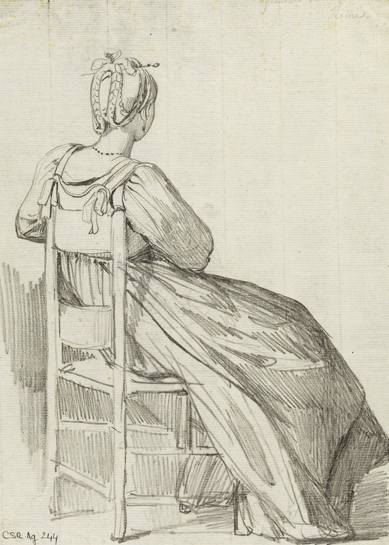 Femme des environs de Rome — René Marjolin