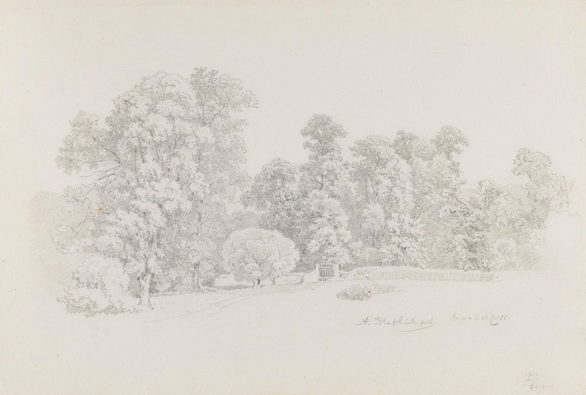 Park Entrance in Ariccia — Arthur Blaschnik