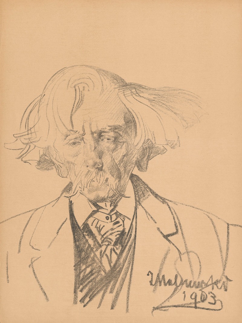 Head of an old man — Jacek Malczewski