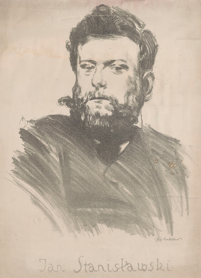 Portrait of Jan Stanisławski — Józef Mehoffer