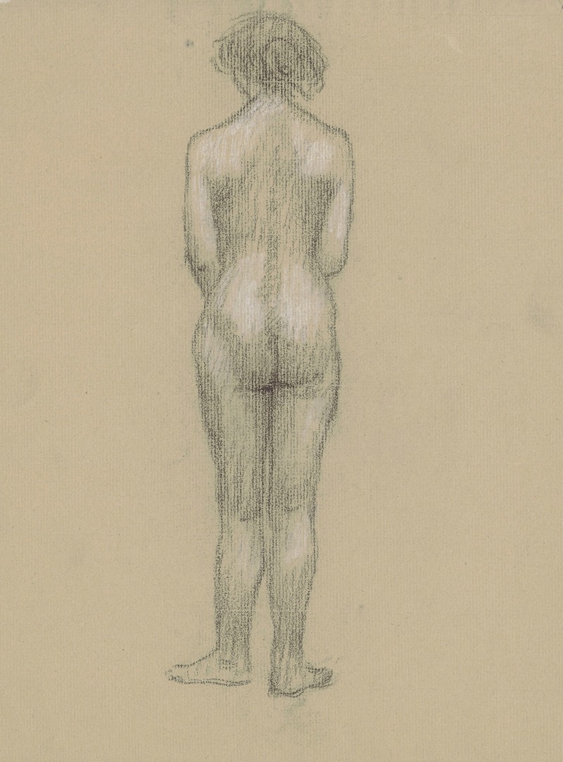 Karta ze szkicownika 5 — Tadeusz Makowski