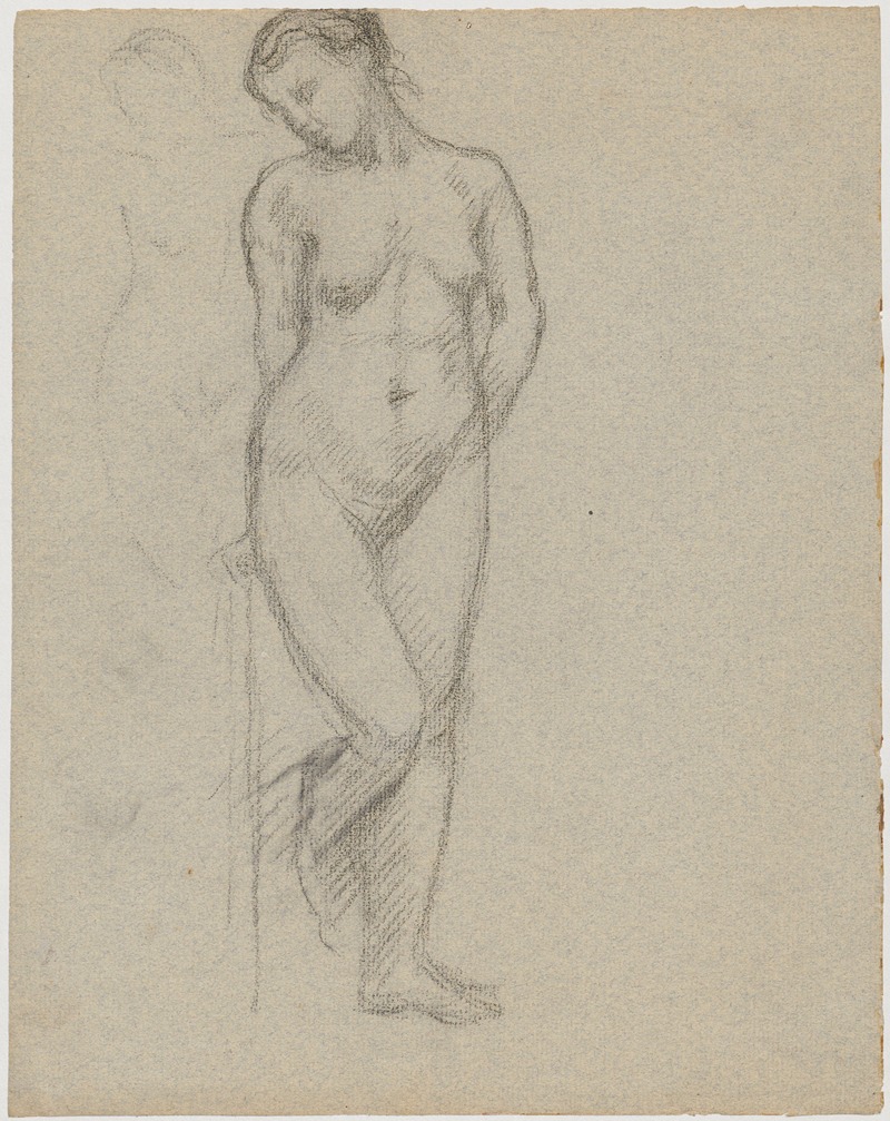 Studium aktu kobiety by Тадеуш Маковский, 1908 - 1910 — digital art print download