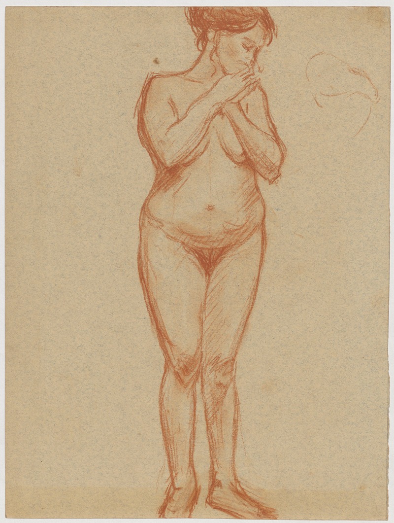 Studium aktu kobiety by Тадеуш Маковский, 1908 - 1910 — digital art print download