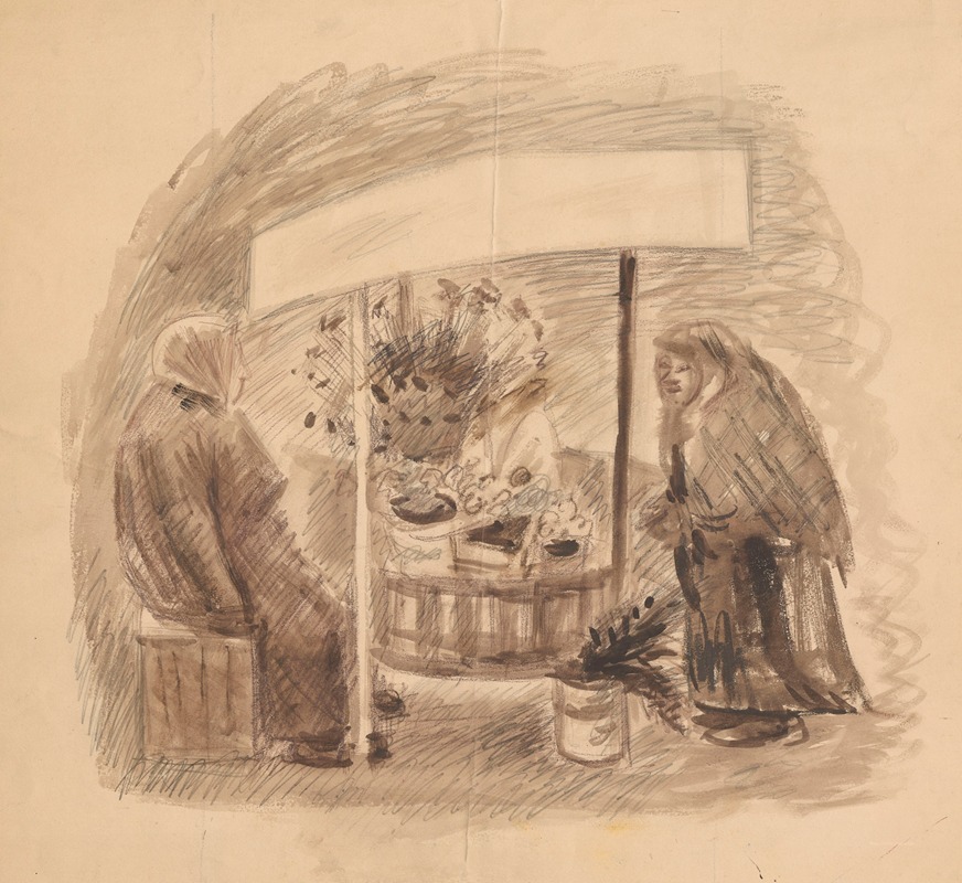 Florists by Зигмунт Валишевский, 1931 - 1936 — digital art print download