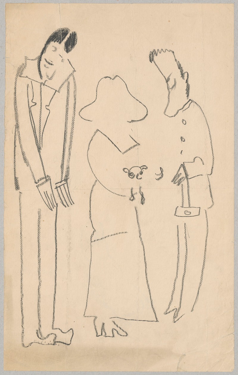 Humorous sketches of three persons — Zygmunt Waliszewski