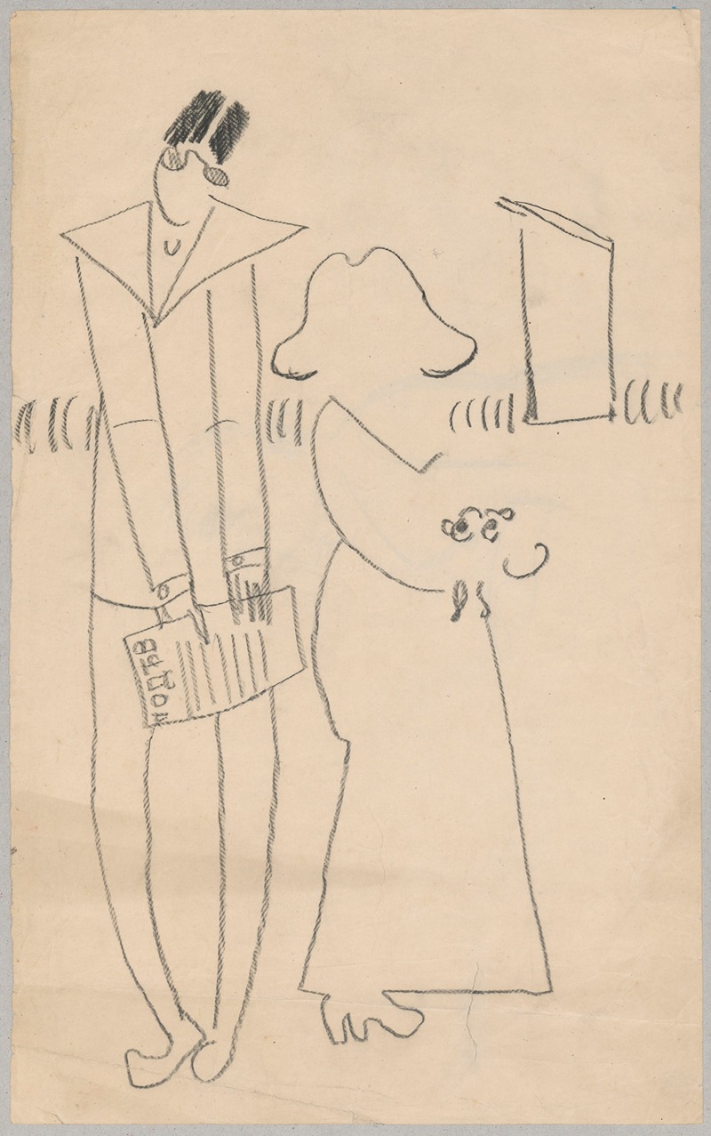 Humorous sketches of two persons — Zygmunt Waliszewski