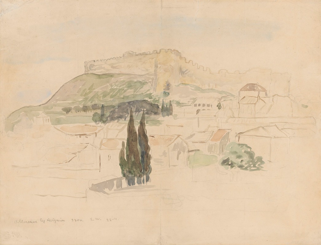 Landscape from Villeneuve-les-Avignon — Зигмунт Валишевский