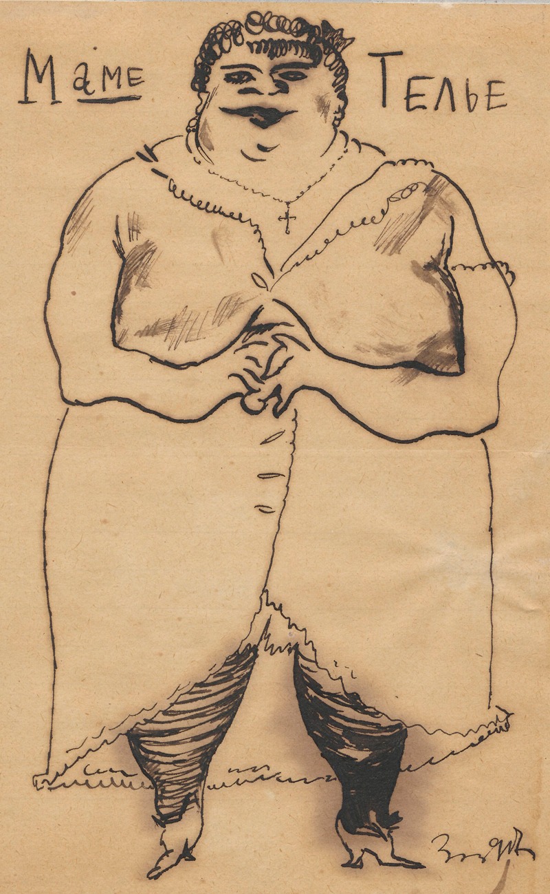 Madame Telie by Зигмунт Валишевский, 1917 — digital art print download