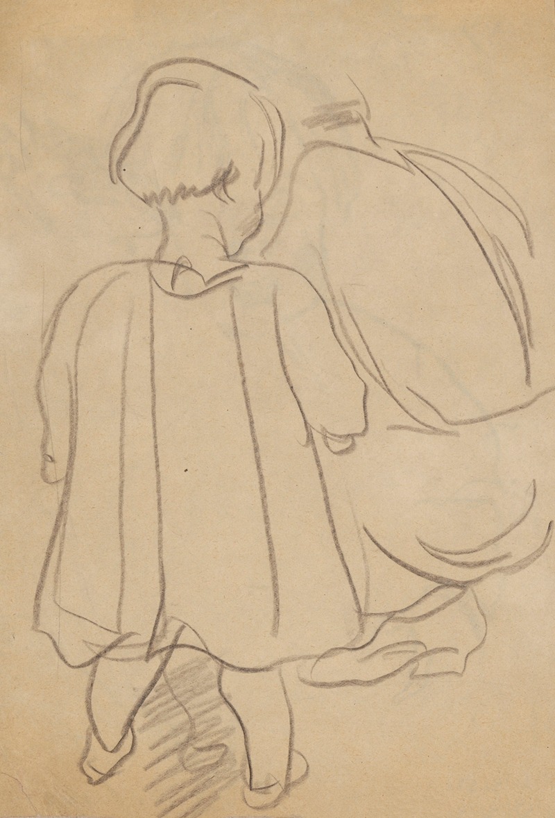 Nephew Alik Zdanevich by Зигмунт Валишевский, 1917 — digital art print download