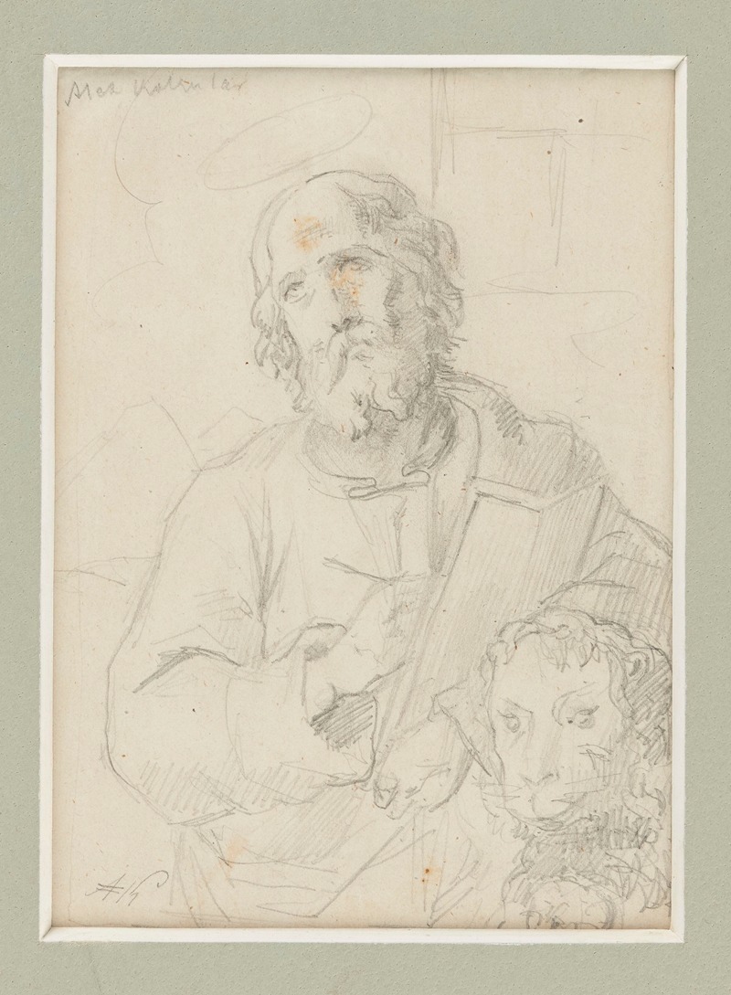 Mark the Evangelist by Aleksander Kokular — digital art print download