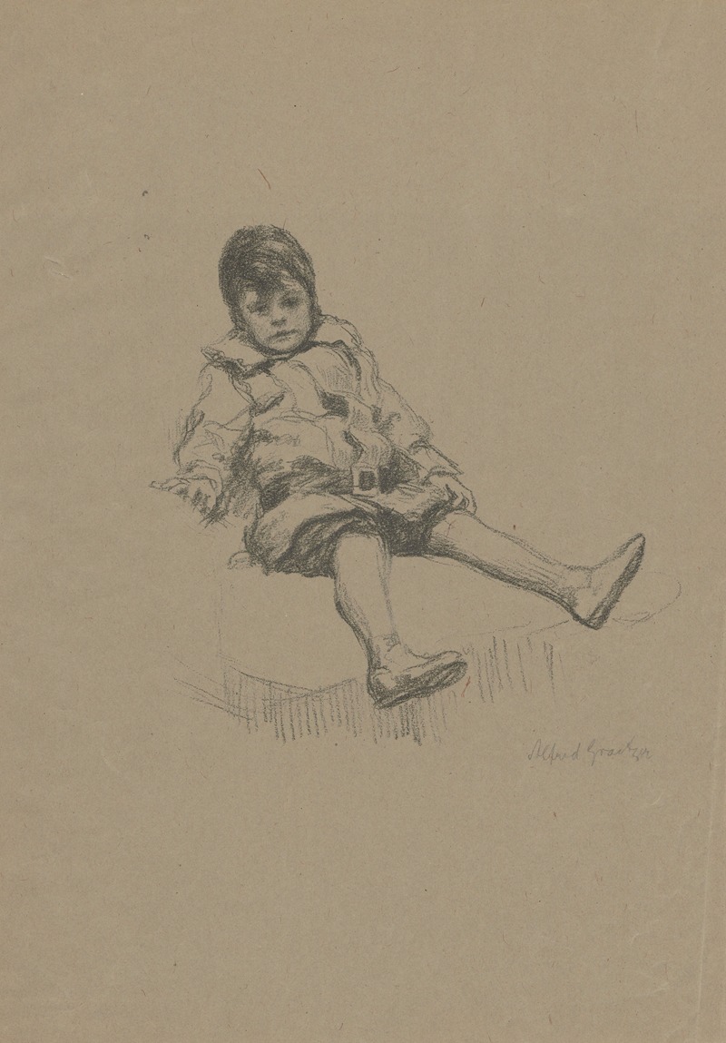 Kilderbildnis Jochen by Альфред Гратцер, 1909 — digital art print download