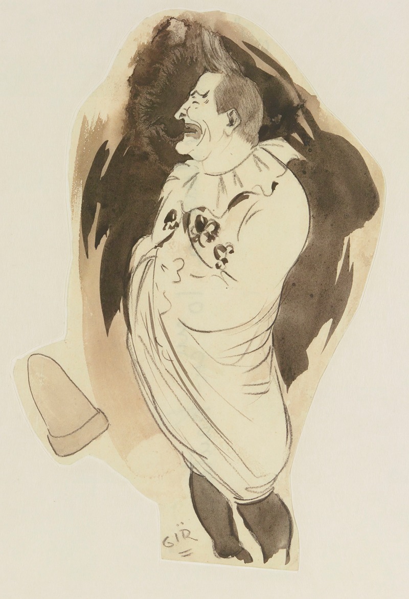 Footit, portrait en pied by Шарль Жир, 1908 — digital art print download