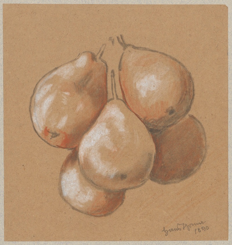 Pears by Hans Thoma, 1890 — digital art print download