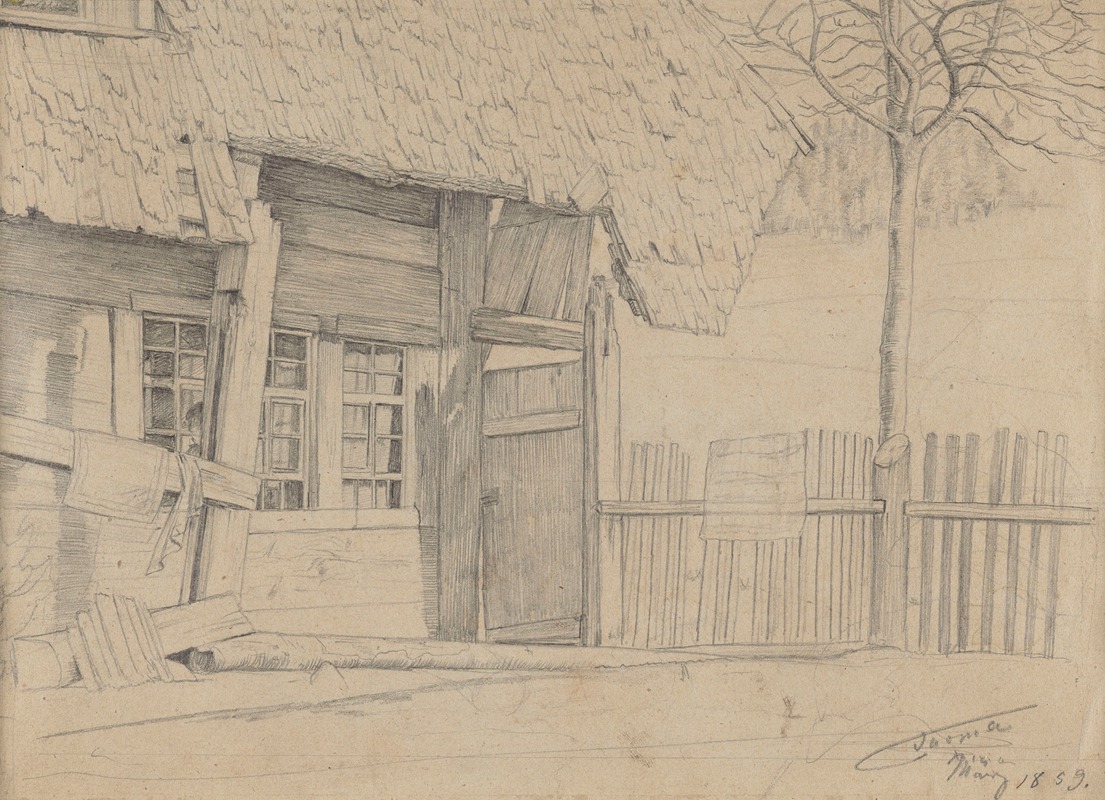 Rural Homestead in Bernau — Hans Thoma