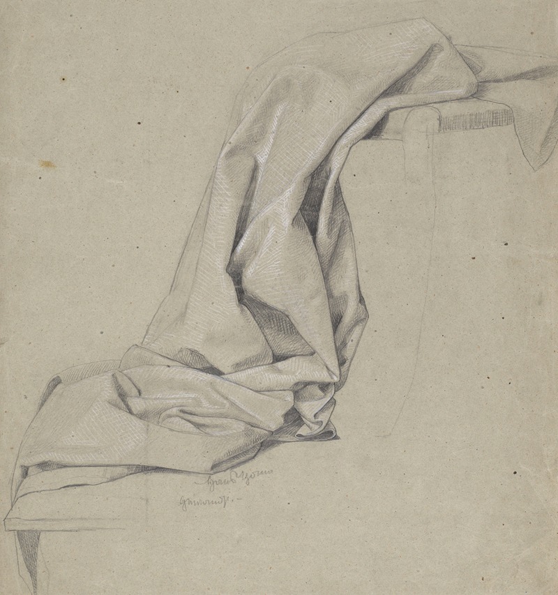 Study of robes by Ханс Тома, 1860 - 1870 — digital art print download