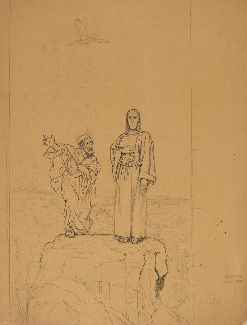 Temptation of Christ — Ханс Тома