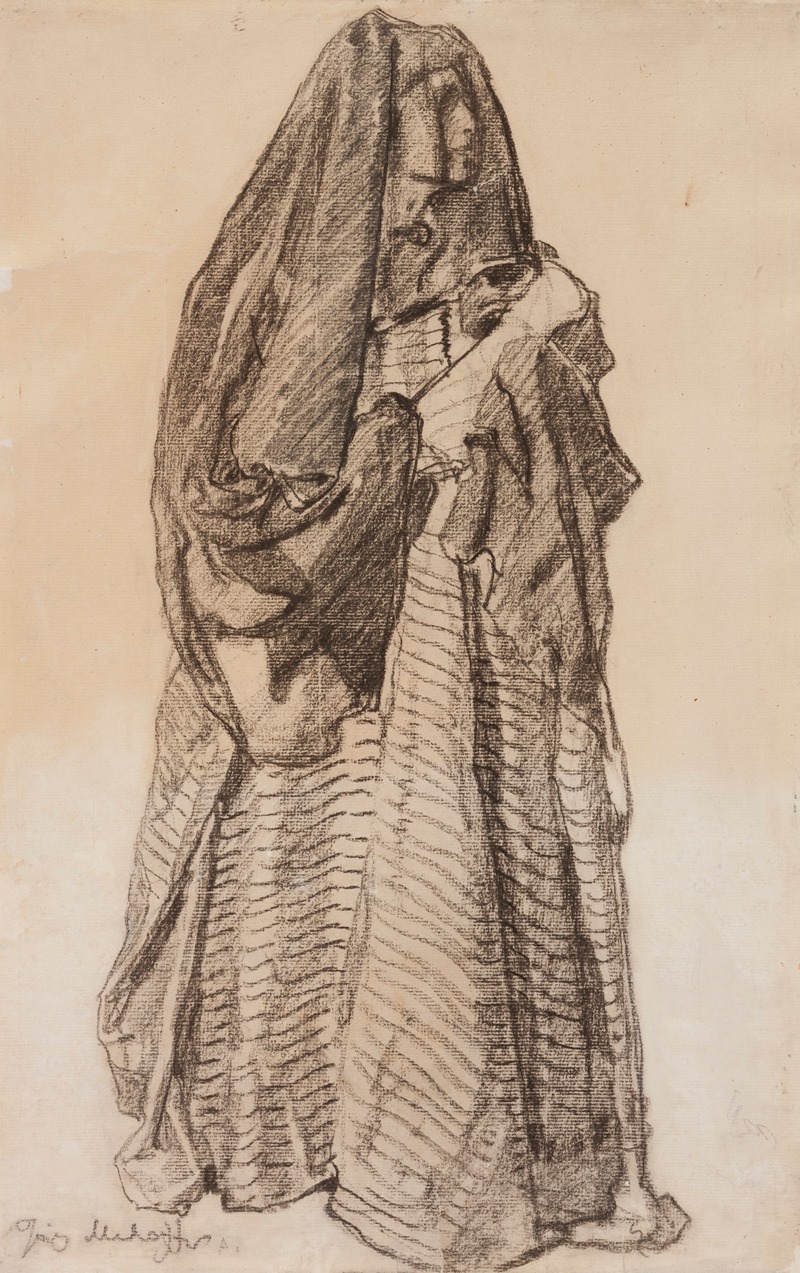 St. Mary Magdalene by Юзеф Мехоффер, 1908 — digital art print download