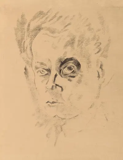 Autoportrait by Robert Delaunay, 1905-1906 — digital art print download