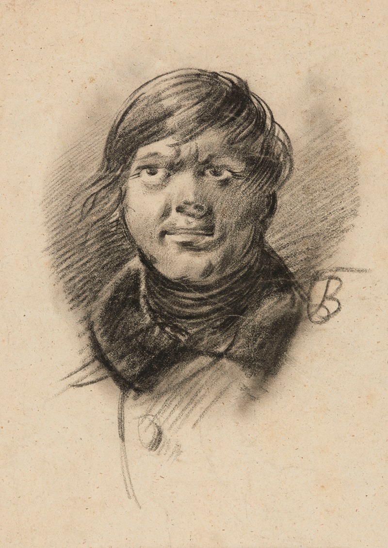 Male portrait by Тадеуш Бродовский, 1837 - 1848 — digital art print download