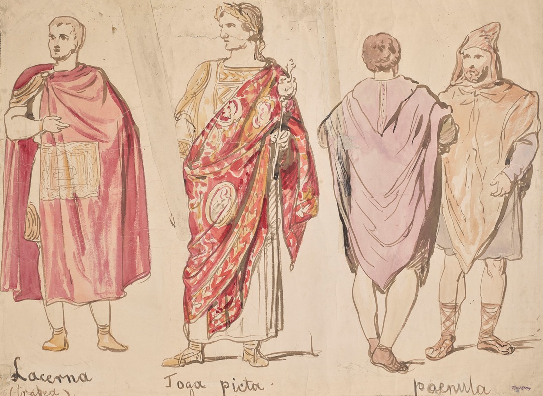 Roman Garments by Wojciech Gerson, 1860 - 1872 — digital art print download