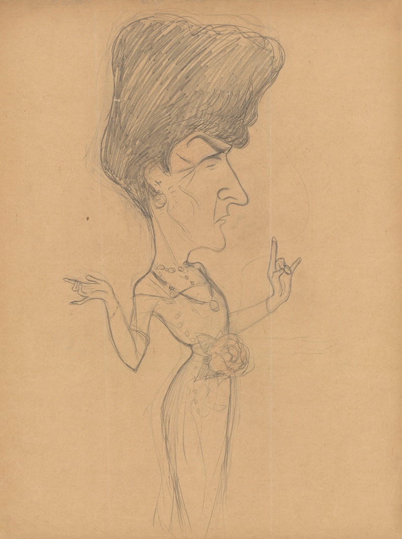 Louise Balthy by Yves Marevéry — digital art print download