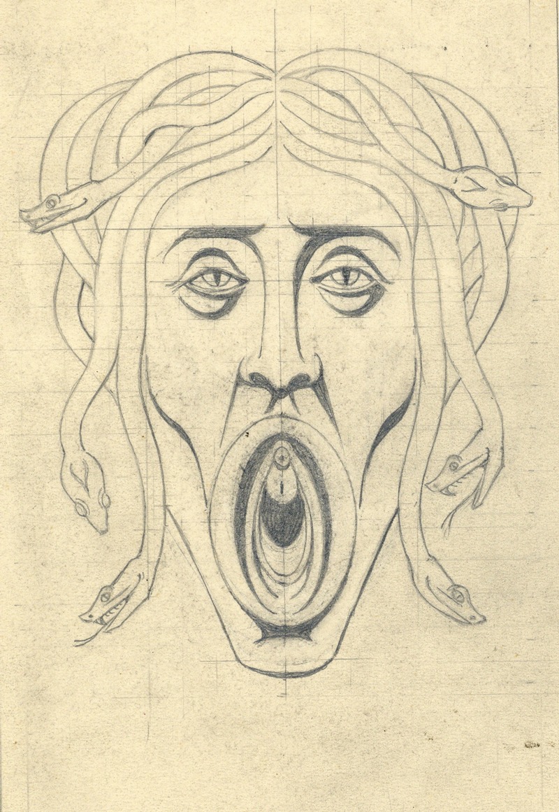 Erotische tekening by Альберт Дэененс — digital art print download